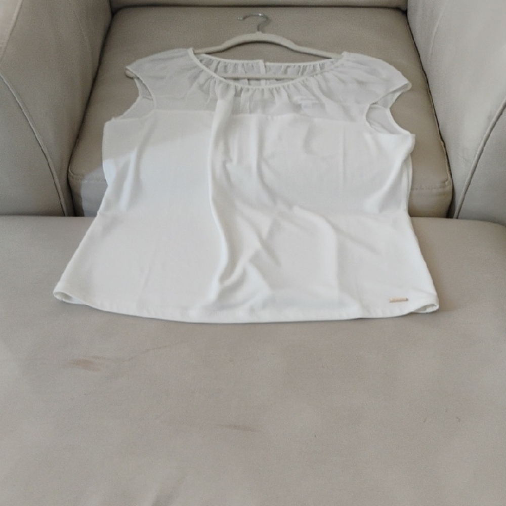 Elegant White Women's Top